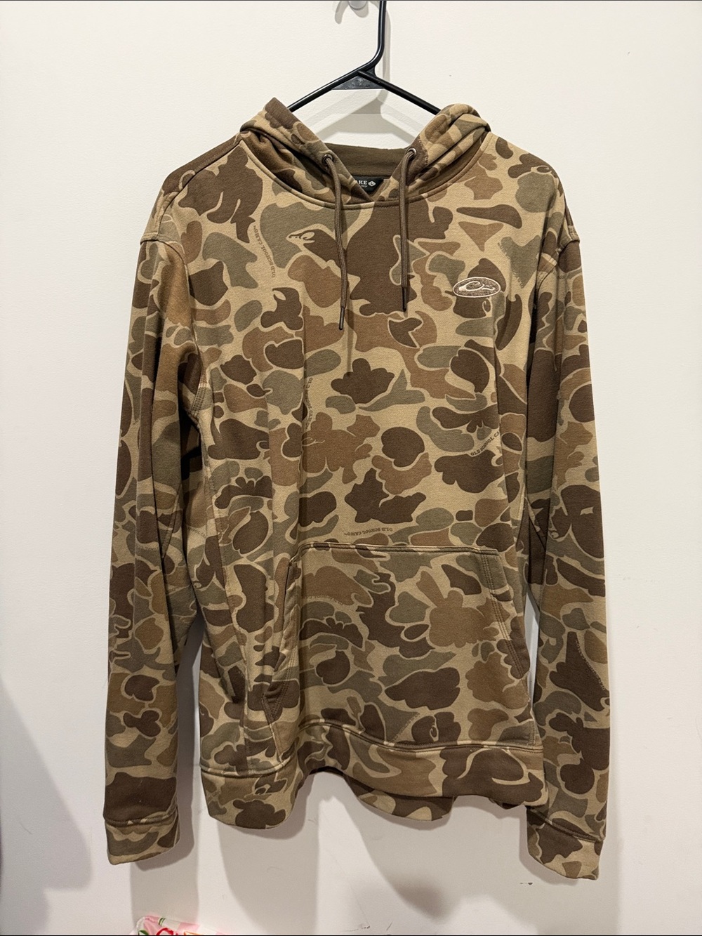 Drake old school camo hoodie